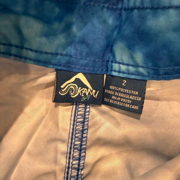 Kanu Surf Women's Marina UPF 50+ Active Swim Board Shorts Sydney Blue, 2 NWT - Picture 7 of 7